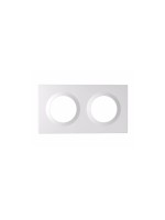 SONOFF Cadre EF2G Double, blanc, polycarbonate