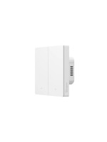 SONOFF SwitchMan Interrupteur mural Zigbee Zigbee, 2 canaux, 86 mm, blanc