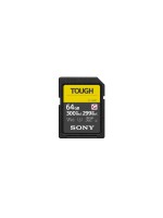 Sony SDXC Card Tough UHSII V90 64GB, read 300MB/sec, write 299MB/s