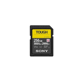 Sony SDXC Card Tough UHSII V90 256GB, lesen 300MB/sec, schreiben 299MB/s Sony SDXC Card Tough UHSII V90 256GB, lesen 300MB/sec, schreiben 299MB/s