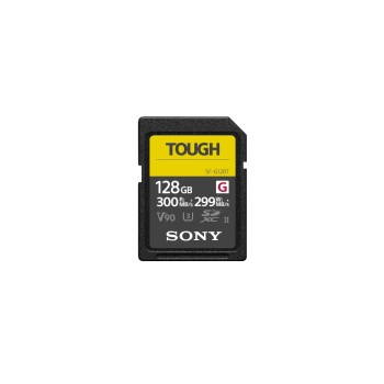 Sony SDXC Card Tough UHSII V90 128GB, lesen 300MB/sec, schreiben 299MB/s Sony SDXC Card Tough UHSII V90 128GB, lesen 300MB/sec, schreiben 299MB/s