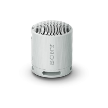 Sony SRS-XB100, cableloser Lautsprecher, hellgrau, IP67, BT, 16h accu, Extra Bass