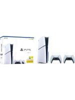 Sony Console de jeu PlayStation 5 Slim – Disc Edition 2x DualSense
