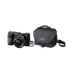 Sony Alpha 6100 KIT schwarz, 24.3 MP, inkl. Objektiv SEL-P16502