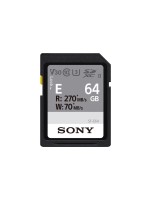 Sony SDXC Card UHSII 64GB, read 270MB/sec, write 70MB/s