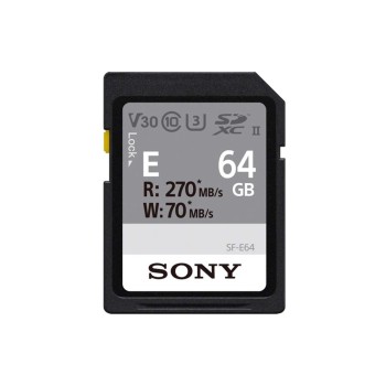 Sony SDXC Card UHSII 64GB, lesen 270MB/sec, schreiben 70MB/s Sony SDXC Card UHSII 64GB, lesen 270MB/sec, schreiben 70MB/s