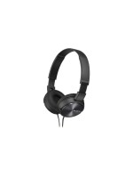 Sony MDR-ZX310B, aufliegender Kopfhörer, schwarz, geschlossen, faltbar