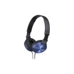 Sony MDR-ZX310L, aufliegender Kopfhörer, bleu, geschlossen, faltbar