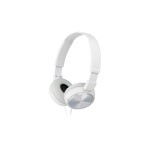 Sony MDR-ZX310APW, aufliegender Kopfhörer, weiss, geschlossen, faltbar