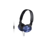 Sony MDR-ZX310APL, aufliegender Kopfhörer, bleu, geschlossen, faltbar