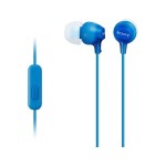 Sony Kopfhörer MDREX15LPLI, blue, In-Ear, 3 Ohrpolster Grössen