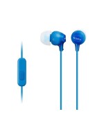 Sony Kopfhörer MDREX15LPLI, bleu, In-Ear, 3 Ohrpolster Grössen
