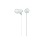 Sony Kopfhörer MDREX15LPW, weiss, In-Ear, 3 Ohrpolster Grössen