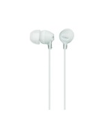 Sony Kopfhörer MDREX15LPW, blanc, In-Ear, 3 Ohrpolster Grössen