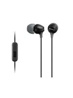 Sony Kopfhörer MDREX15APB, noir, In-Ear, In-Line-Fernbedienung