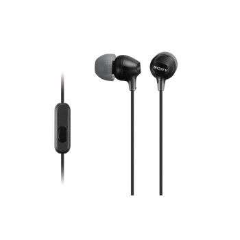 Sony Kopfhörer MDREX15APB, black, In-Ear, In-Line-Fernbedienung Sony Kopfhörer MDREX15APB, black, In-Ear, In-Line-Fernbedienung