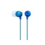 Sony Kopfhörer MDREX15APLI, bleu, In-Ear, In-Line-Fernbedienung