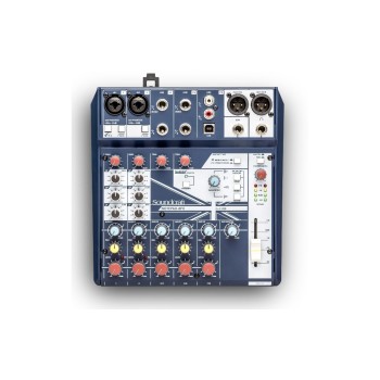 Soundcraft Notepad-8FX, 8-Kanal Mischpult with USB and FX