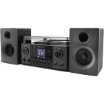 Soundmaster MCD1950SW, Stereo-Musikcenter mit DAB+, CD, Plattenspi