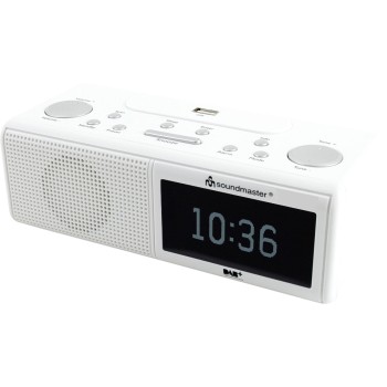 soundmaster Radio-réveil UR8350 Blanc