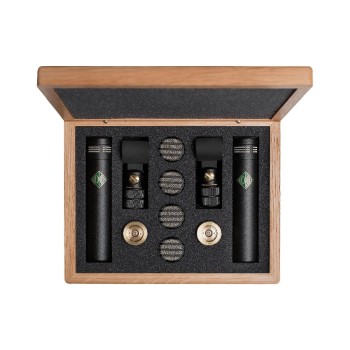 Soyuz 013 FET-MAC Microphone à condensateur à petite membrane, ensemble stéréo, noir Soyuz 013 FET-MAC Microphone à condensateur à petite membrane, ensemble stéréo, noir