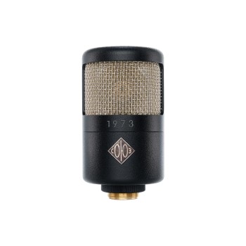 Soyuz 1973-B Microphone à condensateur à grande membrane, noir