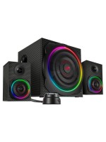 Speedlink Haut-parleurs de PC Gravity Carbon RGB 2.1