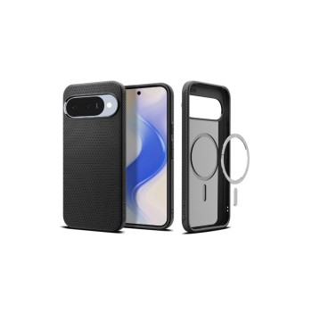 Spigen Liquid Air MagSafe TPU noir Spigen Liquid Air MagSafe TPU noir