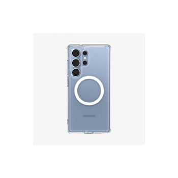 Spigen Ultra Hybrid MagFit Transparent blanc Spigen Ultra Hybrid MagFit Transparent blanc