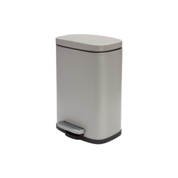 spirella Akira Treteimer, Taupe matt, 5L, 21.4 x 16.7 cm, H: 30 cm, Stahl