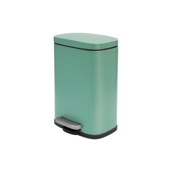 spirella Akira Treteimer, Grün matt, 5L, 21.4 x 16.7 cm, H: 30 cm, Stahl