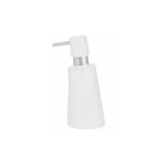 spirella Distributeur de savon Move 300 ml, Blanc mat, Plastique