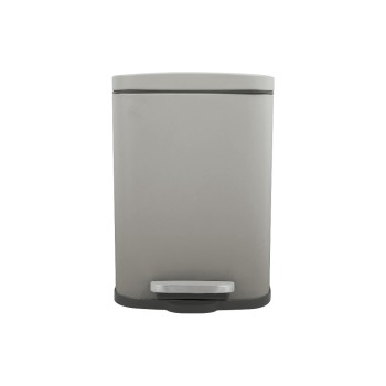 Spirella Treteimer POUBELLE AKIRA 12LTAUPE, 28 x 19.3 x 37.9