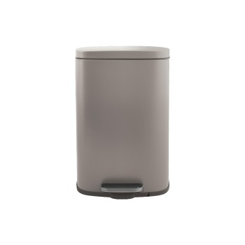 Spirella Treteimer POUBELLE AKIRA 30L TAUPE, 34.3 x 23.5 x 62.9