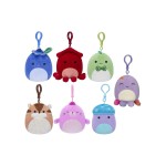 Squishmallows Peluche Squishmallow Clip-On 9 cm, assorti