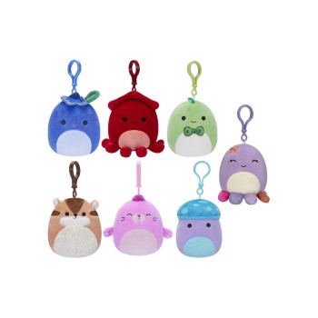 Squishmallow Clip-On Plüsch 9cm, assortiert Squishmallow Clip-On Plüsch 9cm, assortiert