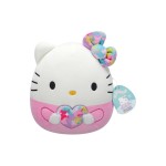 Squishmallows Peluche Hello Kitty avec cœur, 25 cm