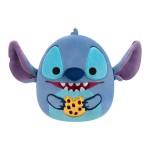 Squishmallows Peluche Stitch avec cookie 25 cm