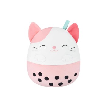 Squishmallows Bobatee-Katze 40cm Roxy, Pink