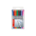 STABILO Feutre pour transparent Crayon de poche universel M 8 pièces Multicolore
