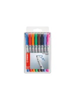 STABILO Feutre pour transparent Crayon de poche universel M 8 pièces Multicolore