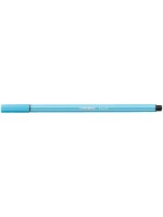 Stabilo Faserschreiber Pen 68, 10 Stück, Strichstärke: 1 mm, Azurblue