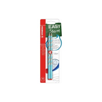 STABILO Crayon EASYgraph S pour les droitiers, Bleu STABILO Crayon EASYgraph S pour les droitiers, Bleu