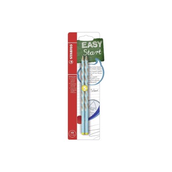 STABILO Crayon EASYgraph S pour gauchers, bleu STABILO Crayon EASYgraph S pour gauchers, bleu