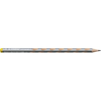STABILO Crayon EASYgraph S Metallic gaucher, argent STABILO Crayon EASYgraph S Metallic gaucher, argent