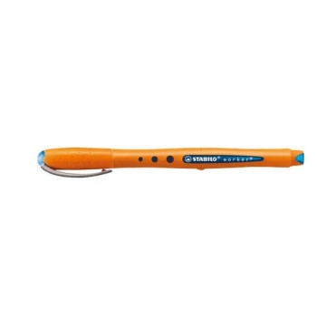 STABILO Stylo à bille roulante Worker+ 0.5 mm, Orange STABILO Stylo à bille roulante Worker+ 0.5 mm, Orange