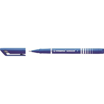 STABILO Fineliner SENSOR 189 fin (F), Bleu STABILO Fineliner SENSOR 189 fin (F), Bleu
