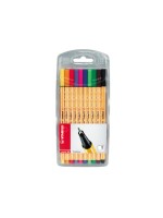 STABILO point 88 10er Etui, Farben: green, red, blue, black, violett,