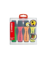 Stabilo Boss Executive 4er Etui, Leuchtmarker, Farben: yellow, green, orange,