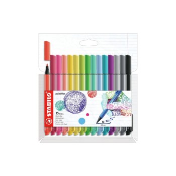 STABILO Ensemble d’écriture PointMax étui en carton ARTY de 15 STABILO Ensemble d’écriture PointMax étui en carton ARTY de 15